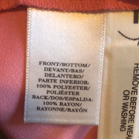 New- Ann Taylor peach top - Picture 6 of 7
